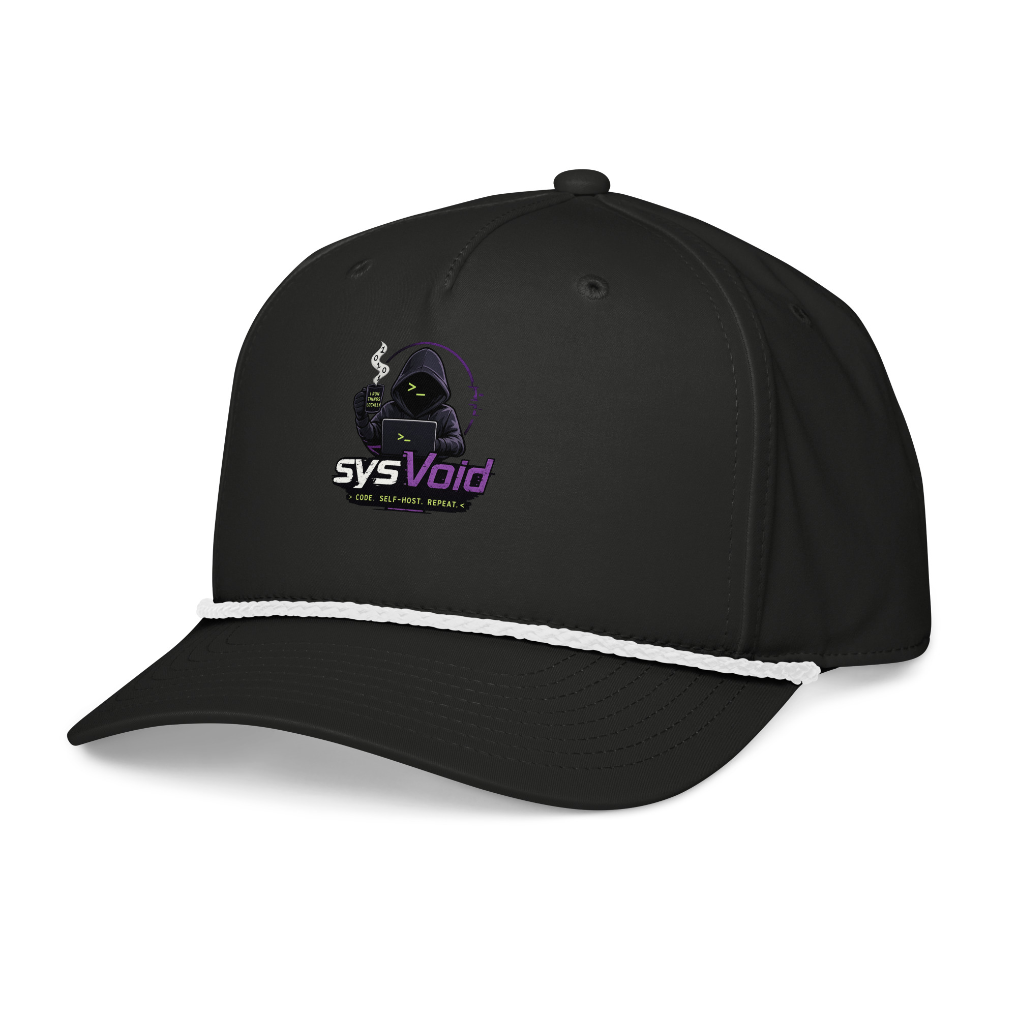 sysVoid Logo Classic Rope Cap - Image 3