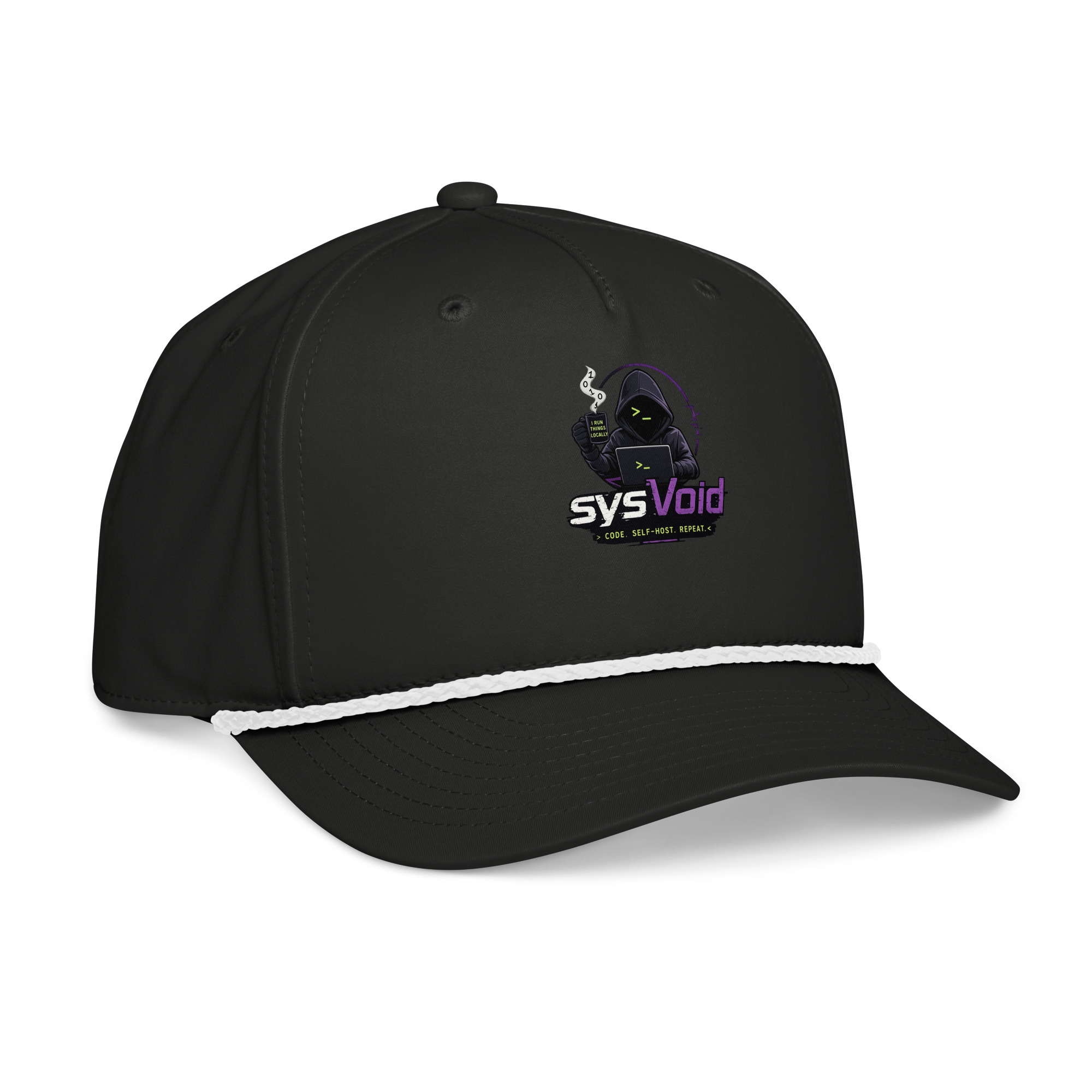 sysVoid Logo Classic Rope Cap - Image 4