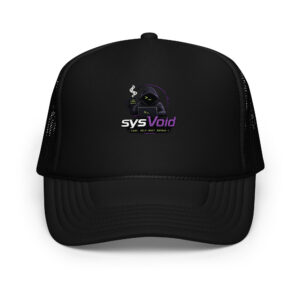 sysVoid Logo Foam Trucker Hat