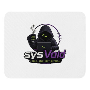 sysVoid Logo Mouse Pad