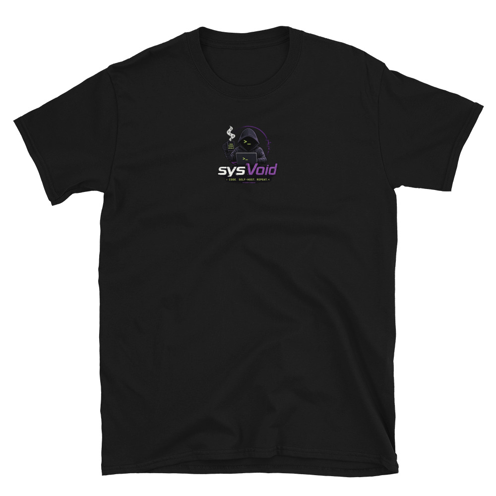 sysVoid Logo Softstyle Tee