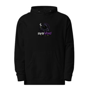 sysVoid Logo Midweight Hoodie